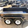 Reinforced Draw Bar Deluxe Heavy Duty Hydraulic Tandem Tipper Trailer for Sale in Victoria