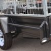 Reinforced Tail Gate Single Axle Cage Trailer for Sale Melbourne