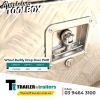Wheel Buddy Drop Door Pair – UTE / Trailers Storage Aluminium Toolbox For Sale – 750mm/550mm x 400mm x 250mm in Melbourne Victoria