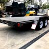 Winch Post Semi Flat Car Carrier Trailer for Sale in Victoria